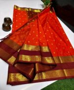 Banarasi Soft Silk Saree - Image 2