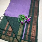 Kalyani checked cotton saree