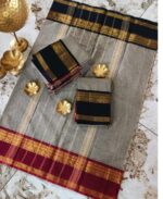 Chettinad Cotton Saree - Image 3