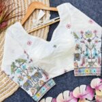 Khadi Cotton Blouse - Off White
