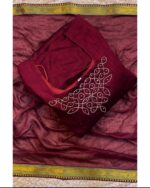 Kolam Anarkali with Dupatta - 2 Colours - Image 2