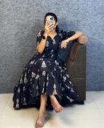 Cotton Maxi Gown - Image 3