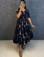 Cotton Maxi Gown - Image 4
