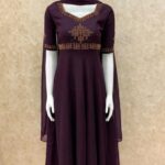 Kolam Georgette Anarkali with Dupatta - 3 Colours