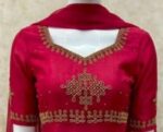 Kolam Georgette Anarkali with Dupatta - 3 Colours - Image 2