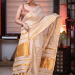 Kerala Tissue Silk Saree