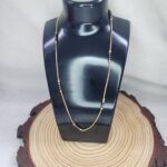 Chain with Black Bead