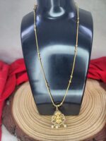 Small Chain with Lakshmi Pendant - Image 2