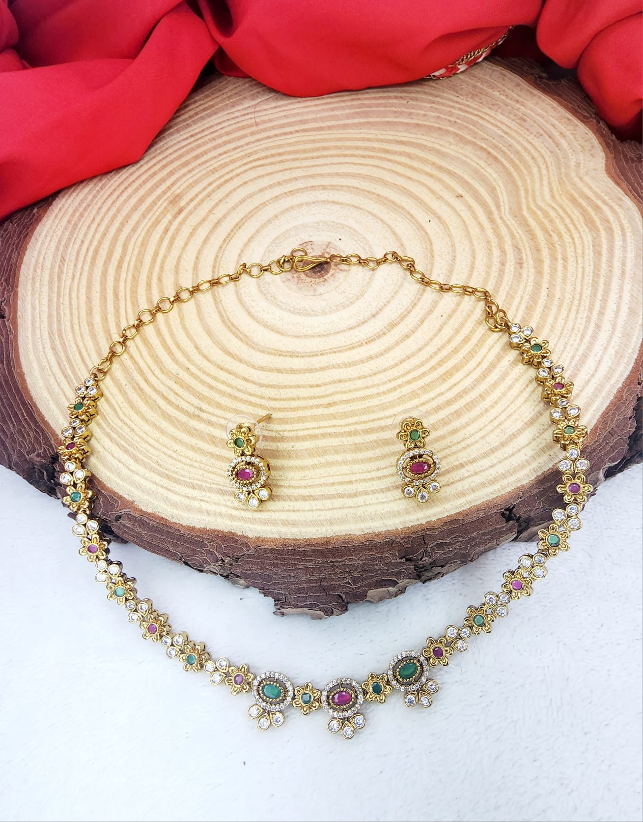 SKU230 Antique Necklace Set - Image 1