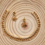 Golden Colour Neckpiece Set