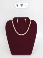 Gold Colour Necklace Set - Image 3