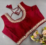 Sleeveless Designer Blouse - 6 Colours - Image 2
