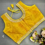 Sleeveless Designer Blouse - 6 Colours - Image 9